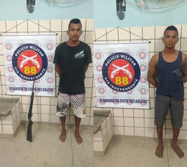 Alcobaça: 88ª CIPM prende acusado de homicídio. Suspeitos tinha mandado em defavor