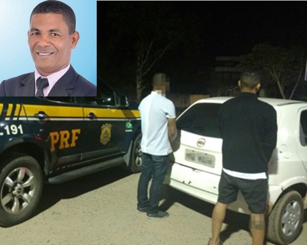 Vereador é preso pela PRF em Itabuna com veículo roubado