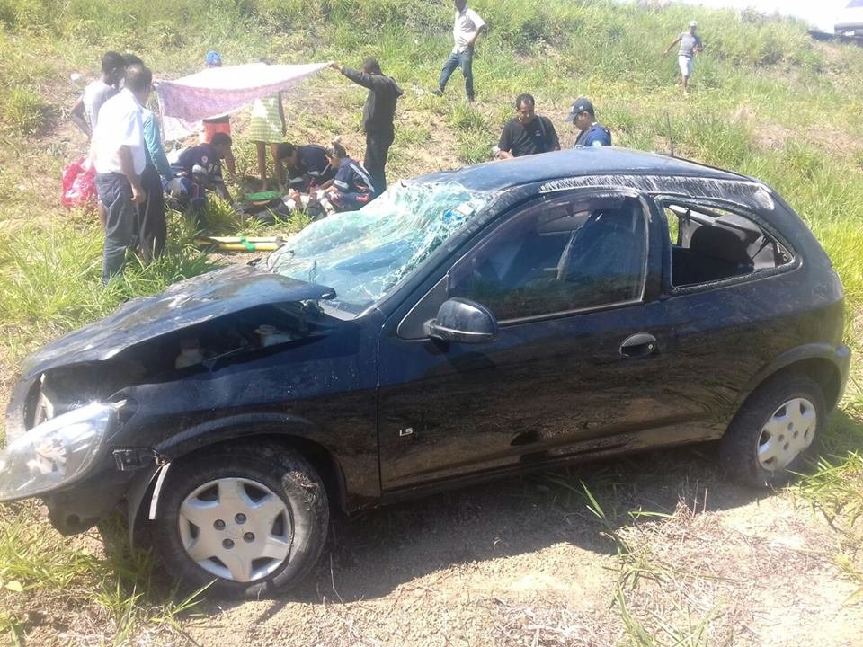 Teixeira de Freitas: Uso de cadeirinha salva a vida de criança de 01 ano em grave acidente na BR 101