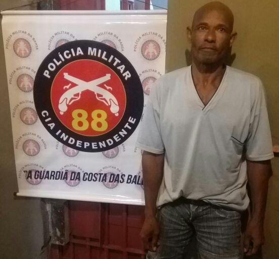 Prado: 88ª CIPM prende suspeito com mandado de prisão por tentativa de homicídio