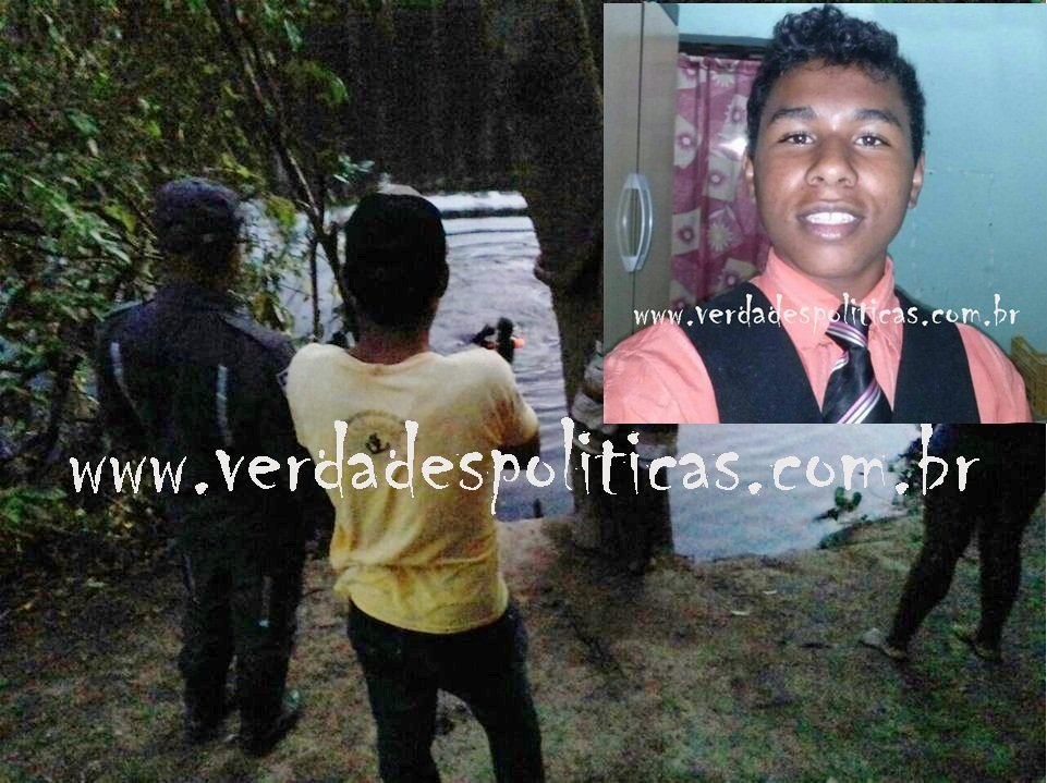 Teixeira de Freitas: Pregador evangélico de 17 anos morre vítima de afogamento em Lagoa