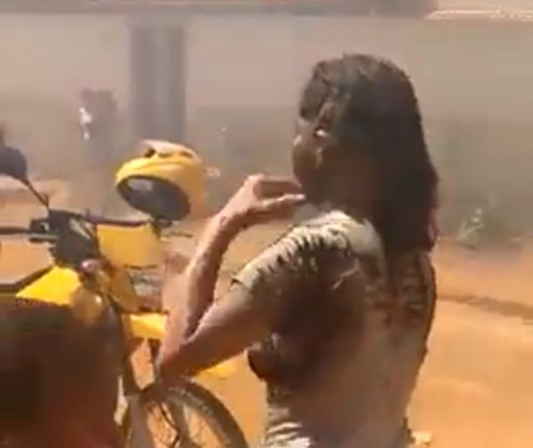 Vídeo: Momentos de dor e desespero de vítimas queimadas fugindo de creche em busca de socorro