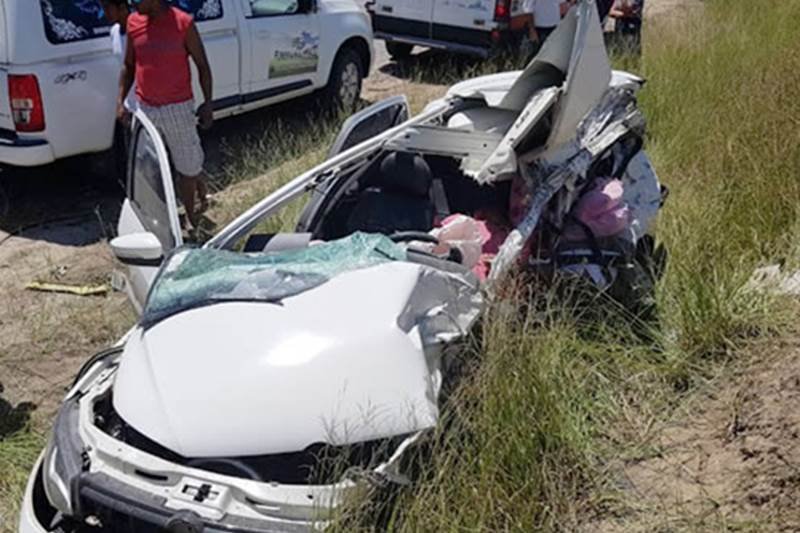 Prado: Acidente na BA 001 deixa uma vítima fatal e outra gravemente ferida