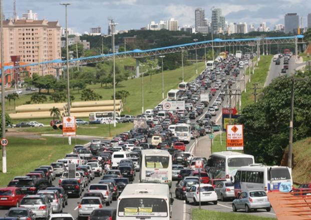 Salvador é a terceira colocada em ranking de pico de trânsito no Brasil
