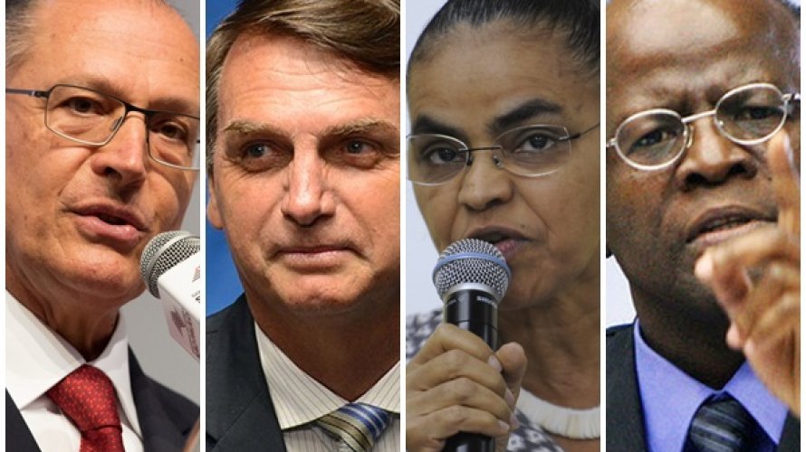 Ibope: Alckmin, Bolsonaro, Marina e Barbosa se embolam em cenário sem Lula em SP