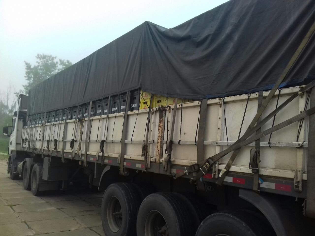 Teixeira de Freitas: PRF impede roubo de carga de cerveja