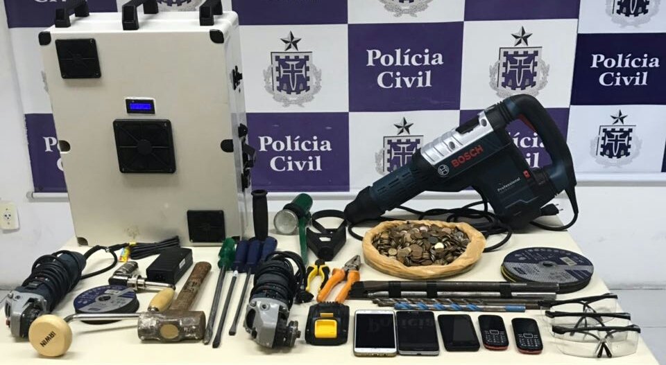 Desarticulado grupo de ladrões de banco que agia em todo o país