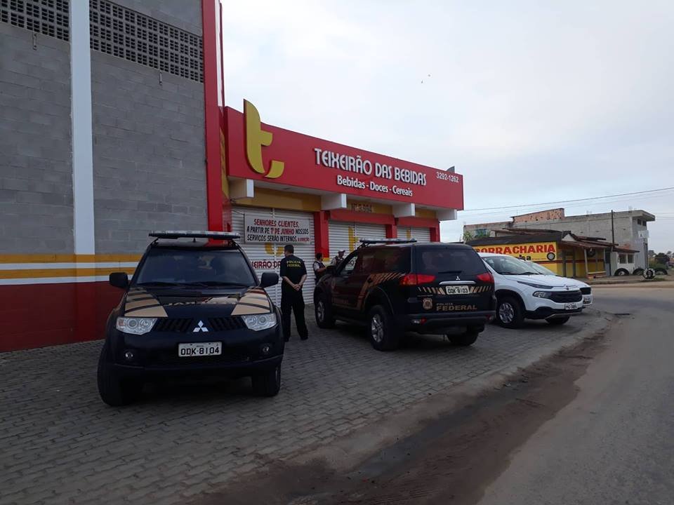 Vídeo: Polícia Federal realiza operação em Teixeira de Freitas