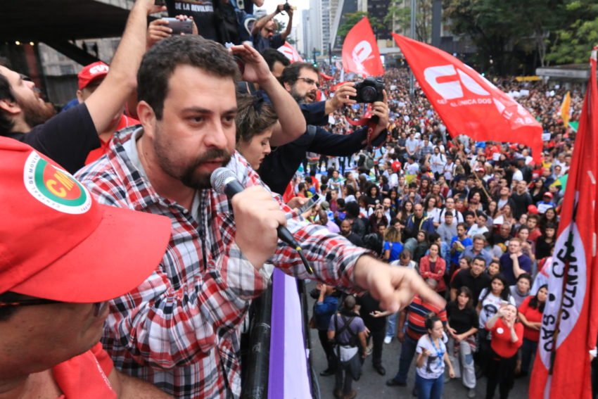 Guilherme Boulos incita invasão à casa de Jair Bolsonaro