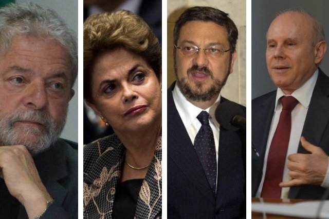 Lula, Dilma, Palocci e Mantega viram réus na Justiça Federal