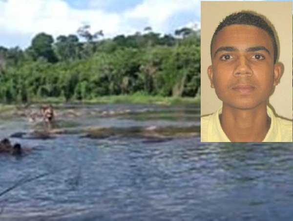 Teixeira de Freitas: Jovem morre vítima de afogamento em rio no bairro Colina Verde