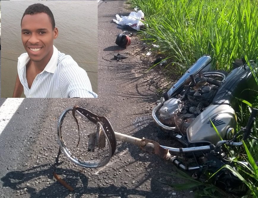 Teixeira de Freitas: Jovem evangélico morre em acidente com motocicleta na BR 101. Vítima morava em Alcobaça