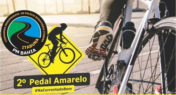 PRE realiza “Pedal Amarelo” neste sábado (25) em Teixeira de Freitas. Veja como participar