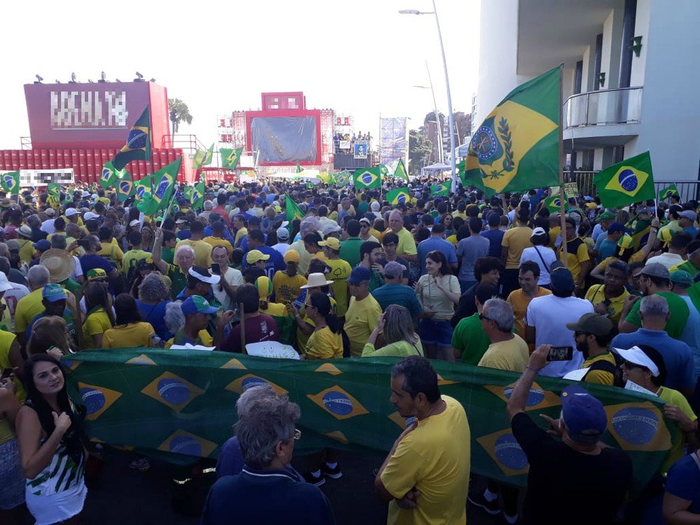 Cidades brasileiras têm protestos em defesa de Sérgio Moro, Lava Jato e reforma da Previdência