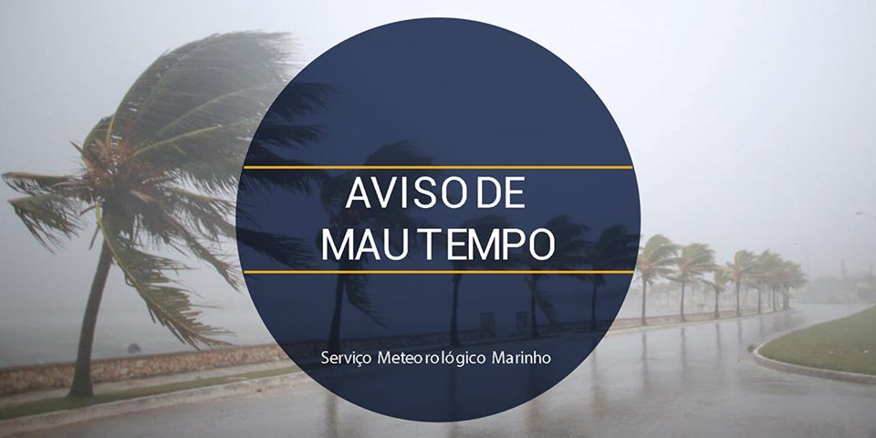 Extremo sul da Bahia terá ventos de até 74 km/h a partir de terça (16), alerta Marinha
