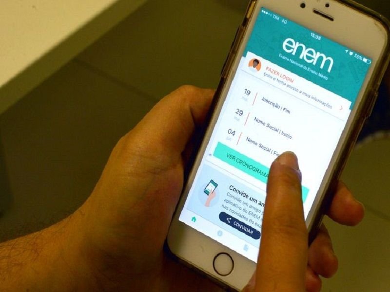 Enem terá aplicação digital em fase piloto em 2020 e deixará de ter versão em papel em 2026