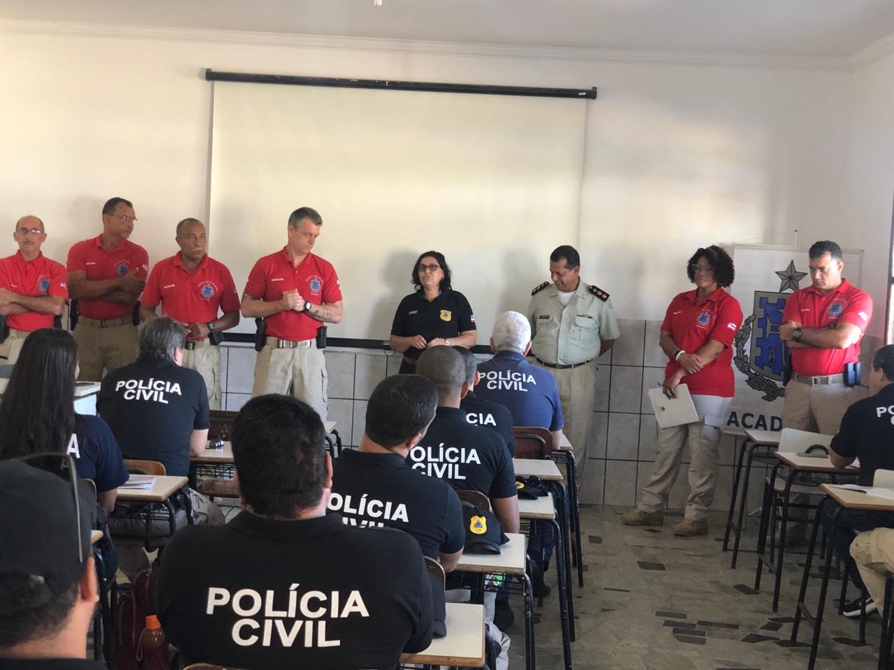 Teixeira: Foi dado início  EPP (Estágio de Práticas Policiais) da Polícia Civil