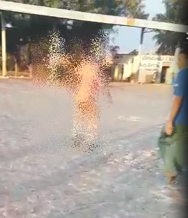 Homem põe fogo em seu próprio corpo em Governador Valadares-MG