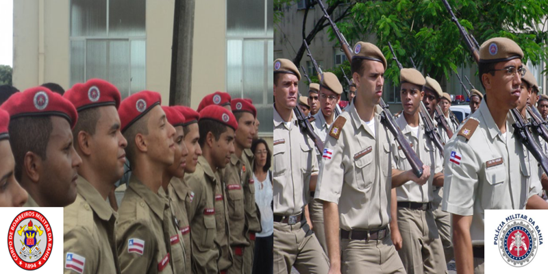 Bahia: Governo publica edital de concurso para Oficial da Polícia Militar e do Corpo de Bombeiros