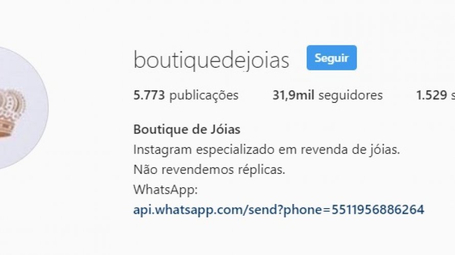 Proprietário de loja de joias no Instagram é acionado pelo MP por oferta enganosa