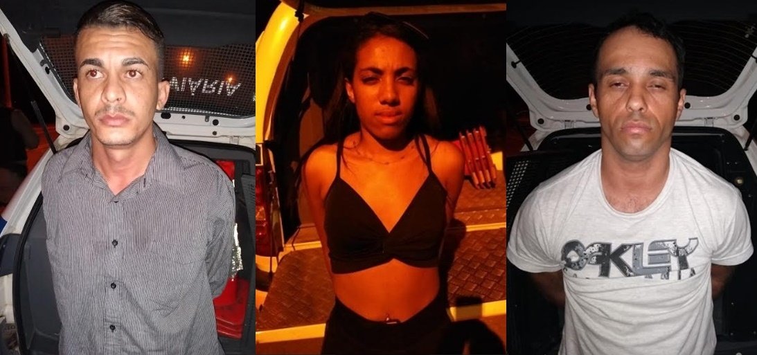 PM localiza trio que realizou sequestro em Teixeira de Freitas