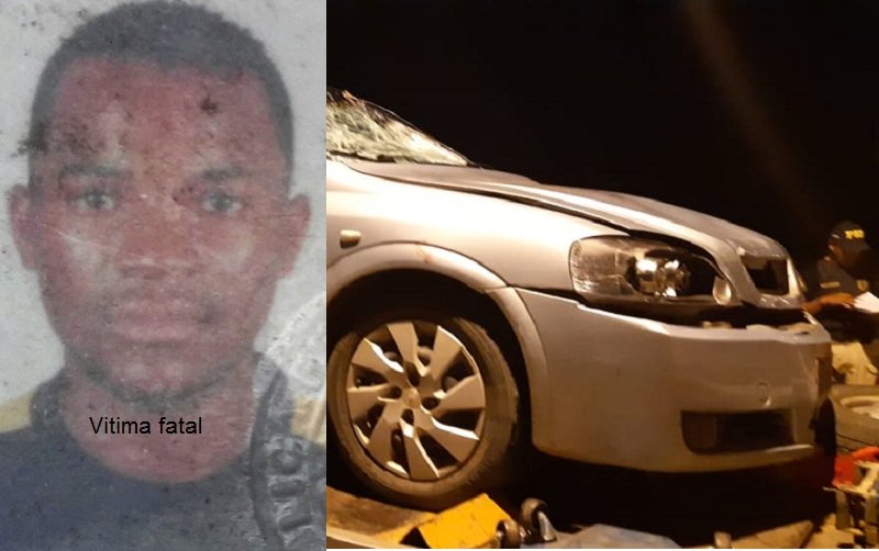 Motorista atropela quatro pessoas na noite deste domingo em Posto da Mata: Uma pessoa morreu e outra está gravemente ferida