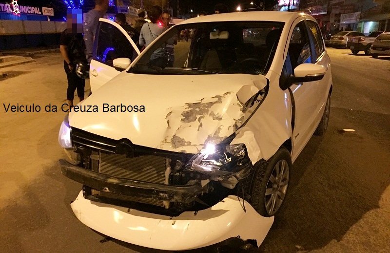 Enfermeira perde controle de veículo e provoca acidente em frente ao HMTF: Bebê de 03 meses morre e seis pessoas ficam feridas