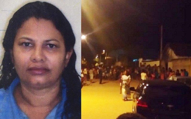 Mulher é atropelada por motocicleta e morre no Bairro Nova América em Teixeira