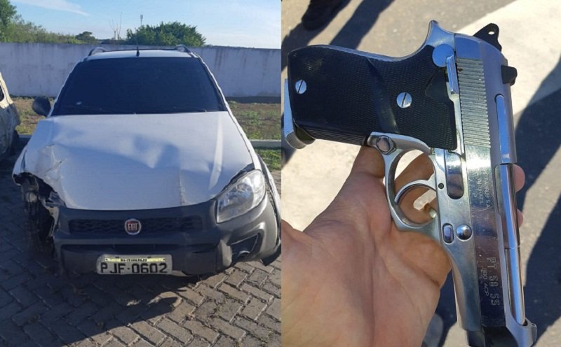 Itamaraju: Discussão no trânsito acaba com motorista baleado na cabeça: Atirador fugiu deixando arma e carro para trás