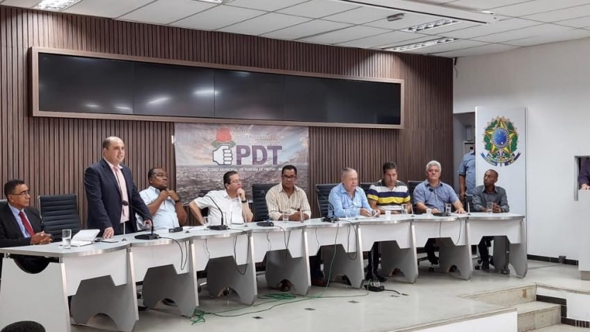 Cerimônia marca chegada do vereador Arnaldinho ao Diretório Municipal do PDT