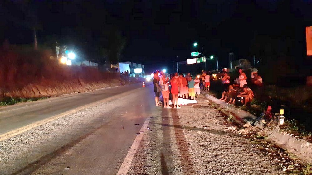 Itabela: Aposentado de 78 anos morre atropelado ao tentar cruzar BR-101