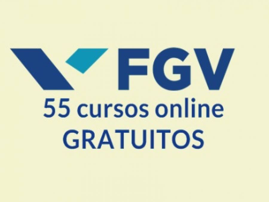 FGV disponibiliza 55 cursos gratuitos para se fazer durante a quarentena