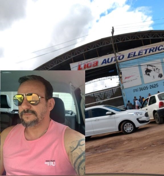 Empresário é alvejado a tiros na porta de empresa em Itabatã