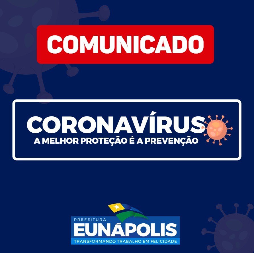 Confirmado: Eunápolis registra dois casos de Covid-19