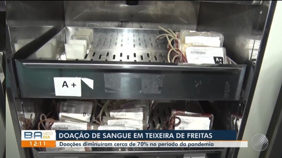 Teixeira: Com estoque crítico, Hemoba registra redução de até 70% em doações