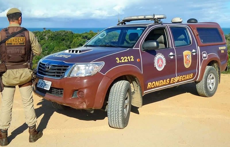 Dois suspeitos morrem em confronto com a polícia no município de Itabela