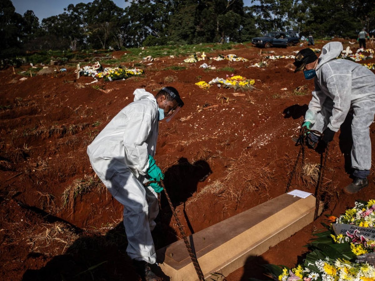 Brasil passa de 104 mil mortes pela Covid-19; 6 estados e o DF registraram alta de óbitos
