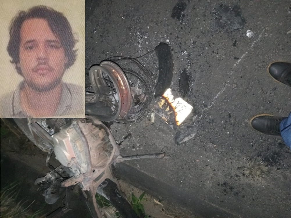 Motociclista morre em acidente na BR 101 próximo ao Posto Nova Era, em Teixeira de Freitas