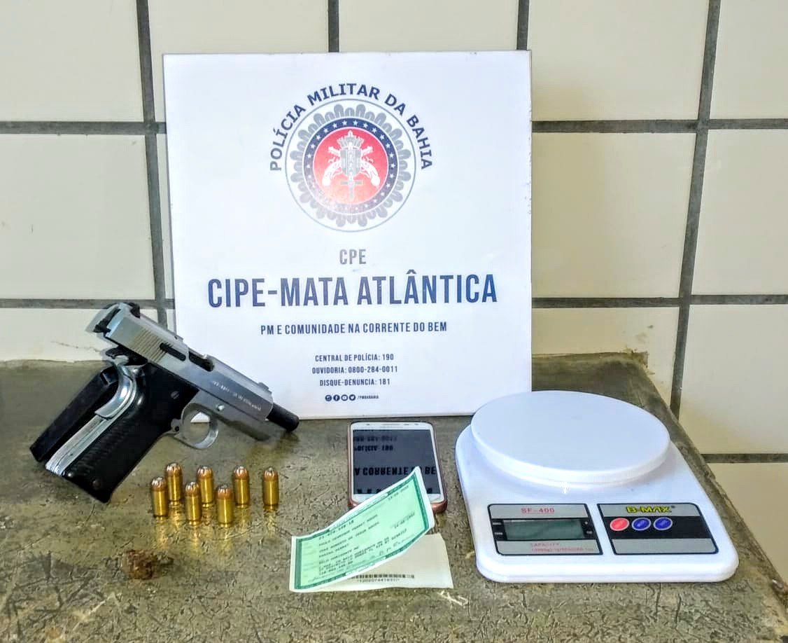 CAEMA detêm no Padre José I, suspeito de ter matado Paloma, em Teixeira de Freitas