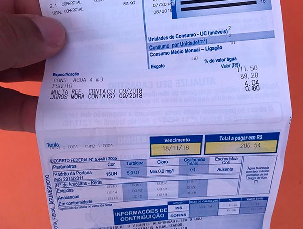 Quitação de débitos é facilitada pela Embasa