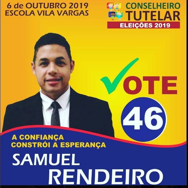 Teixeira: Filho de Pastor da Assembléia de Deus é denunciado ao CMDCA por abuso político. Após polêmica, Samuel Rendeiros retira candidatura