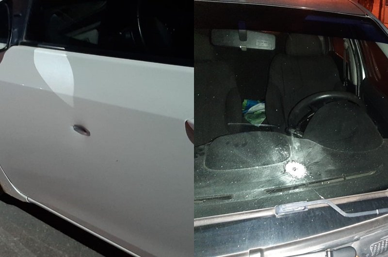 Homem é preso depois de atirar contra veículos em passeata