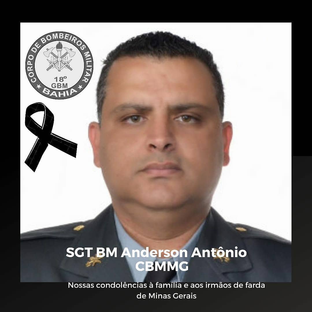 Sargento do Corpo de Bombeiro de Minas Gerais morre afogado ao tentar salvar os filhos na praia do Prado