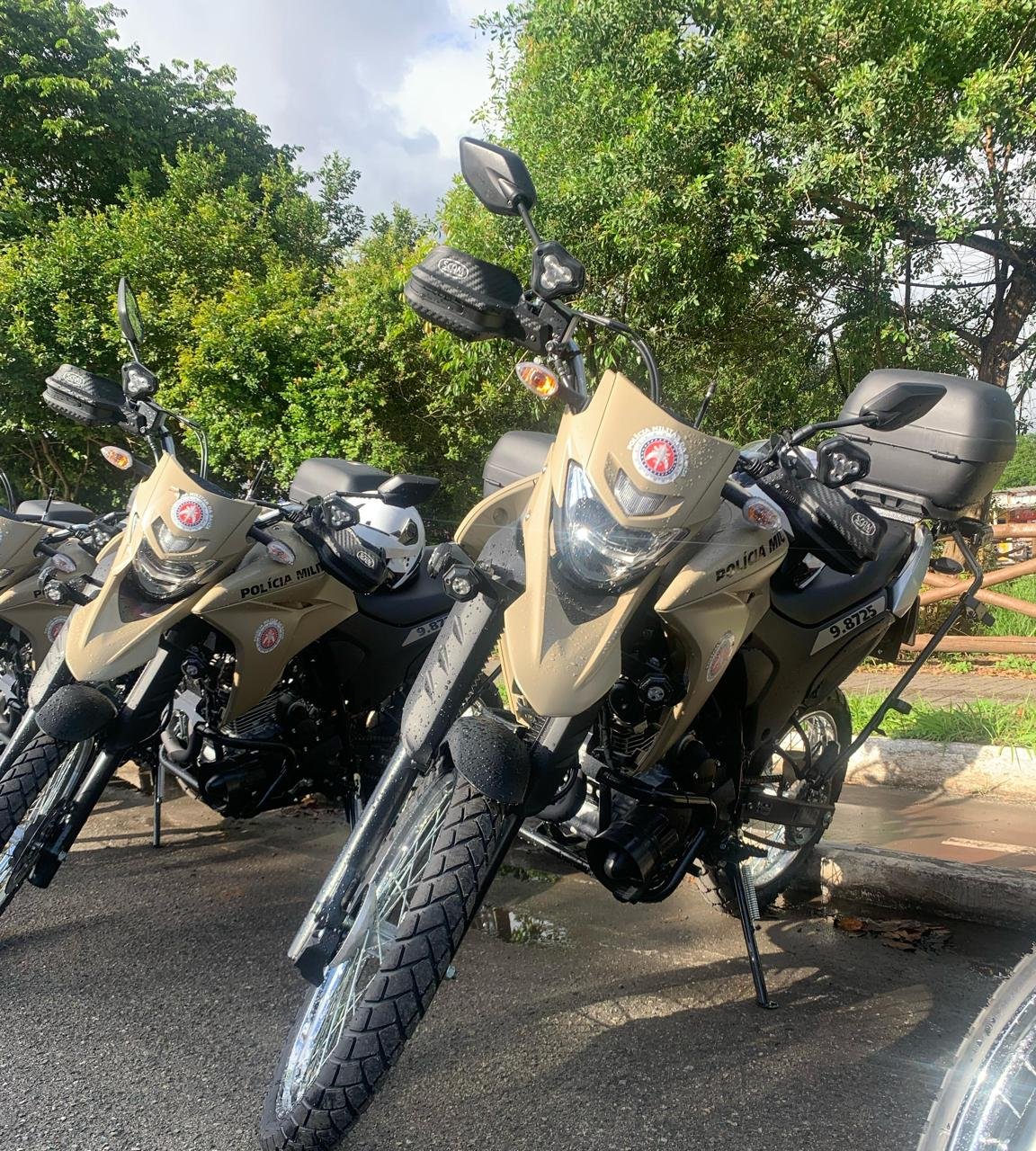 87ª CIPM recebe novas motocicletas para reforçar combate ao crime em Teixeira de Freitas