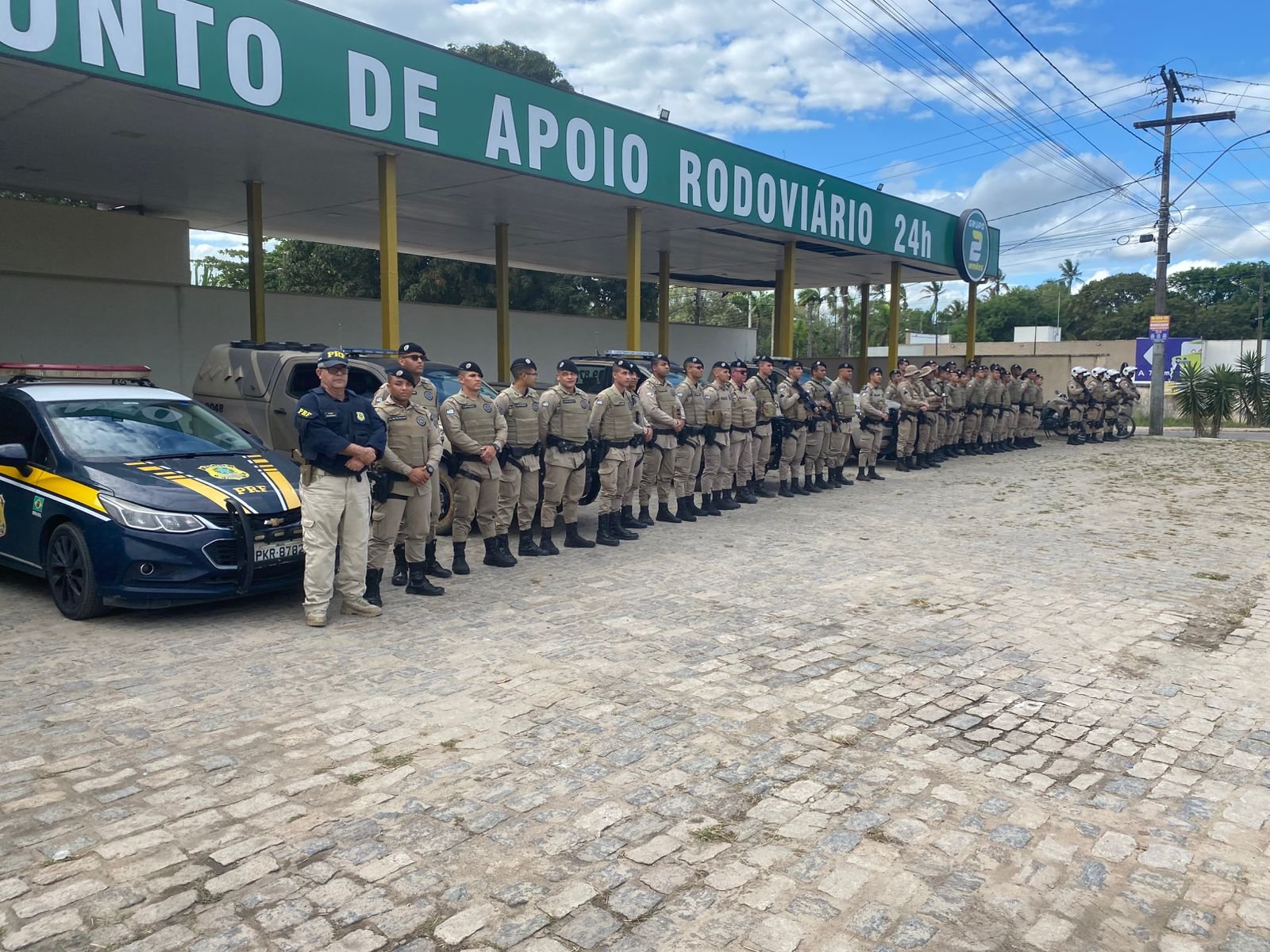 87ª CIPM participa de atividade prática de identificação veicular do 13º BEIC em Teixeira de Freitas