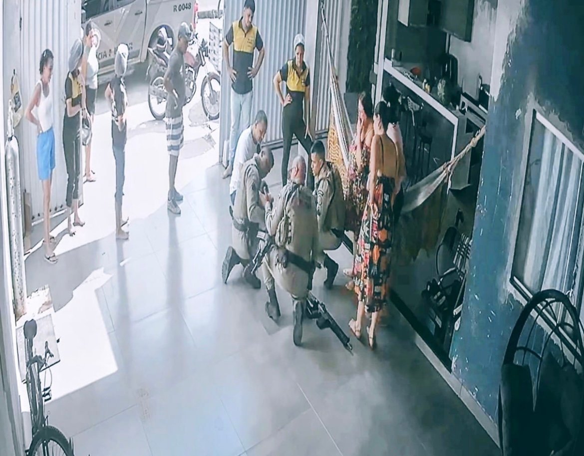 PM salva recém-nascido de engasgo em Teixeira de Freitas