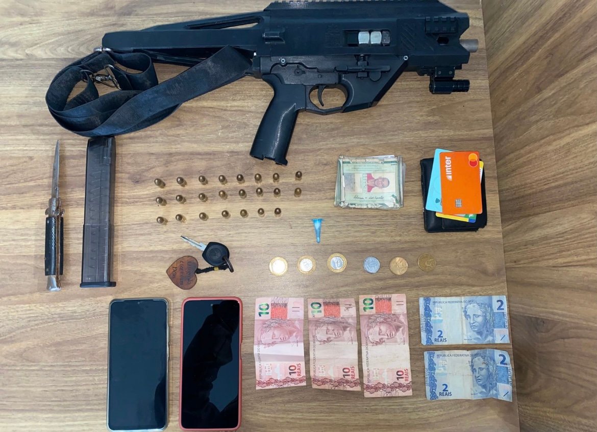 Porto Seguro: PM apreende arma de fogo