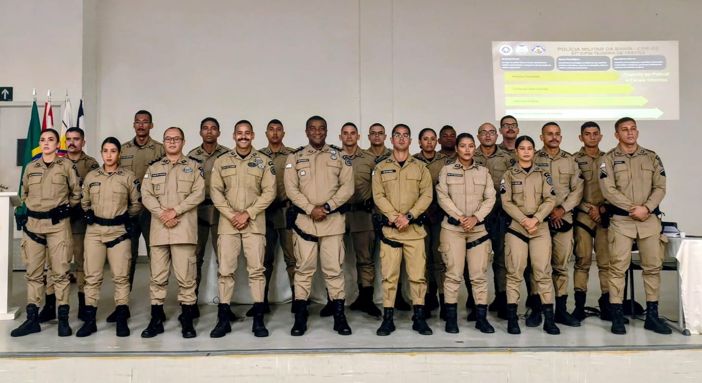 Polícia Militar reforça a segurança em Teixeira de Freitas com a chegada de novos policiais à 87ª CIPM
