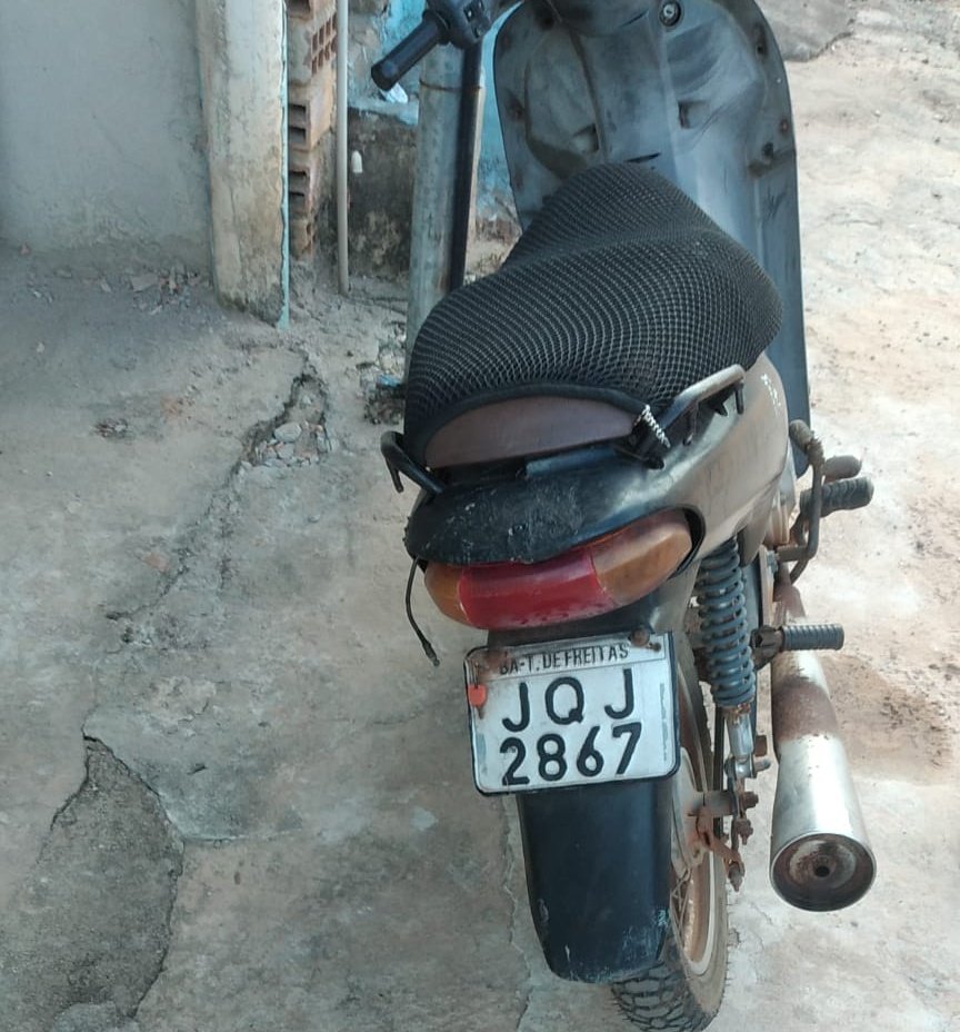 Polícia Militar prende homem por adulteração de sinal identificador de motocicleta em Teixeira de Freitas