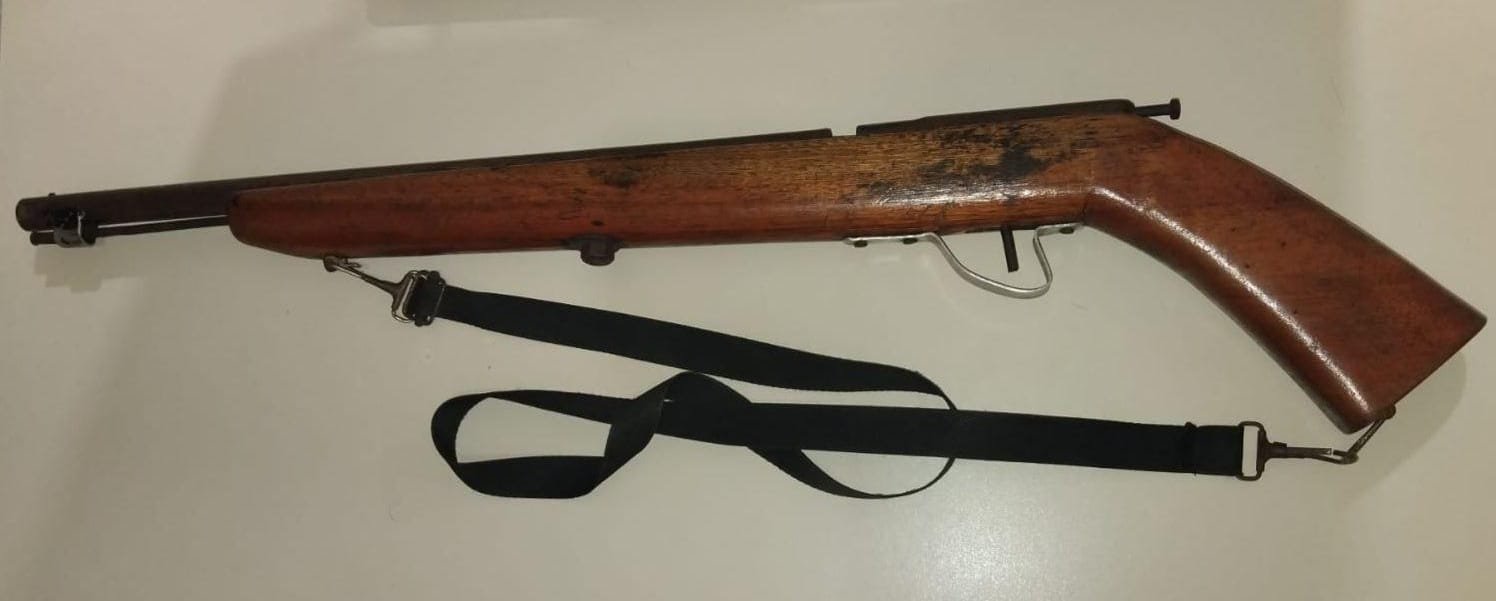 Belmonte: PMBA apreende arma de fogo artesanal